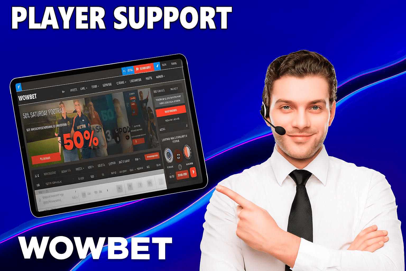Wowbet player support