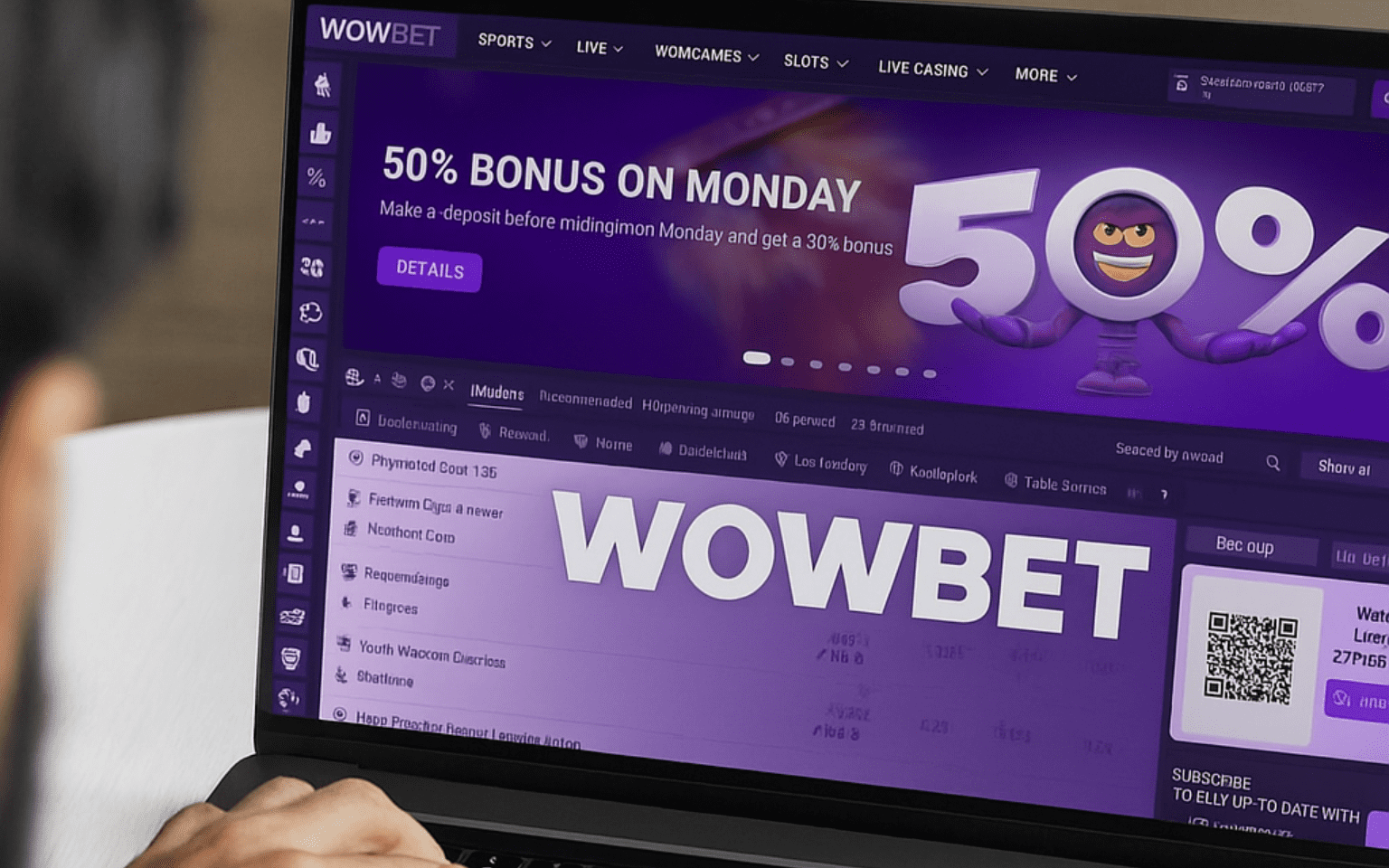 how to start at wowbet